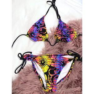 Floral Bikini Top and Bottom